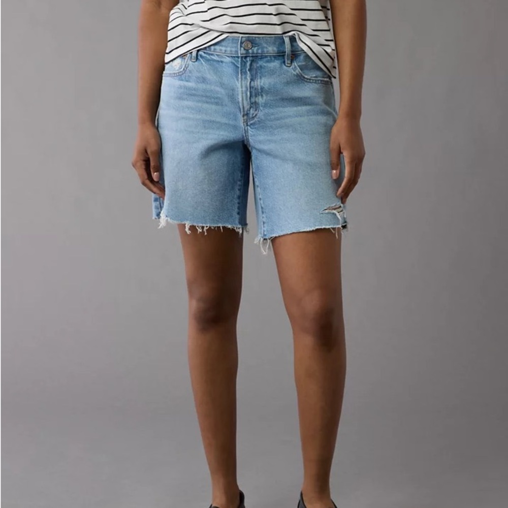 AE 8" Strigid Perfect Denim Bermuda Short Women’s